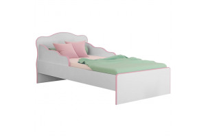 Mini Cama Qmovi Doce Sonho 113 Branco Rosa
