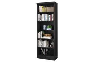 Estante-para-Livros-Linus-1404-preto-fosco-Qmovi