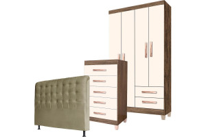 quarto-solteiro-modena-4-portas-teka-champanhe-com-cabeceira