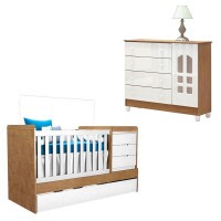 Berco-Multifuncional-Cleo-e-Comoda-Infantil-Selena-Branco-Ac