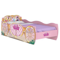 cama infantil princesas disney star rosa pura magia