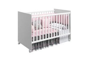 Berço Nacional Branco Acetinado