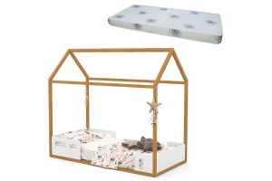 Cama-Montessoriana-Liv-Freijo-Branco-com-colchão-Matic