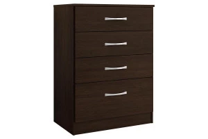 Cômoda Astral 4 Gavetas Ébano Touch - Demóbile