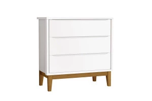 Comoda-Gaveteiro-Infantil-New-Classic-Branco-com-Pes-Madeira