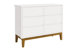 comoda-infantil-6-gavetas-classic-branco-fosco-com-pes-madei