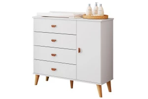 Comoda-Infantil-com-Porta-Duda-Branco-Betula-Carolina