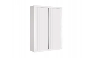 Guarda Roupa Infantil Prince 2 Portas Branco Acetinado – Rel