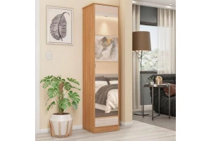 Armário Multiuso Ambiente Reflex 2 Amêndola Touch – Demóbile