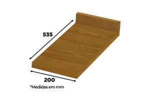 Tampo Para Balcão 20cm Nature - Henn