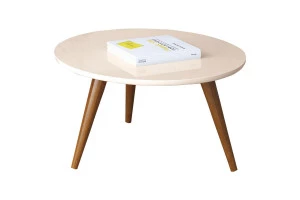 Mesa de Centro Sorelle Off White – HB Móveis
