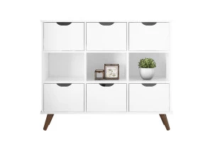 Nicho-Organizador-1478-Retro-Branco-com-6-gavetas-brancas-Qm