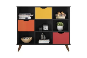 Nicho-Organizador-1478-retro-Preto-com-3-gavetas-colors-Qmov