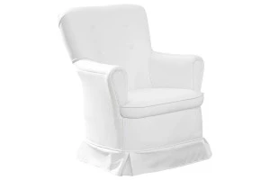 Poltrona de Amamentação Aconchego com Balanço Branco