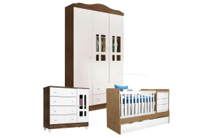 Quarto-de-Bebê-Ariel-3-Portas-com-Berço-Americano-Multifunci