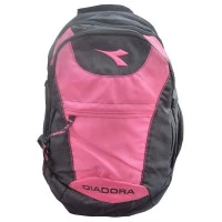 1Mochila Escolar Diadora DI9015 Preto/Rosa - Nytron