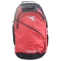 1Mochila Infantil Diadora DI9010 Preto/Vermelho - Nytron