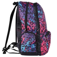2Mochila Escolar Ecko EK2088 Preto/Rosa - Nytron