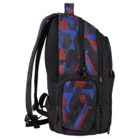 2Mochila Escolar Ecko Pocker EK2057 Preto/Azul - Nytron