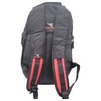 3Mochila Infantil Diadora DI9010 Preto/Vermelho - Nytron