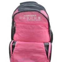 4Mochila Escolar Diadora DI9015 Preto/Rosa - Nytron