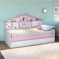 ambiente-Bicama-Infantil-Casa-de-Boneca-Diversão-com-Led---P