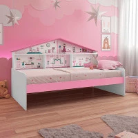 ambiente-Cama-Infantil-Casa-de-Boneca-Diversão-com-Led---Pur