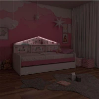 ambiente-sem-iluminação-Bicama-Infantil-Casa-de-Boneca-Diver