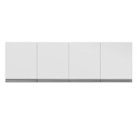 Armário-Aéreo-para-Cozinha-Andréia-4-Portas-Branco-Brilho-AJ