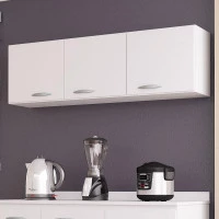 Armário-Aéreo-para-Cozinha-Combo-3-Portas-120-cm-Branco-Bril