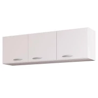 Armário-Aéreo-para-Cozinha-Combo-3-Portas-120-cm-Branco-Bril