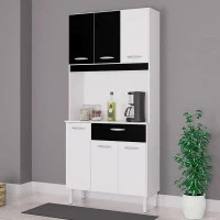 Armário-para-Cozinha-Cassia-6-Portas-branco-preto-Poquema-am
