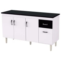 Balcão de Pia Gabriela 150 cm Branco Flex - AJL