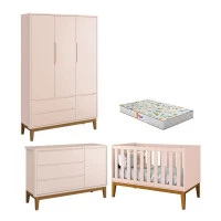 berço-americano-comoda-guarda-roupa-3-portas-rosa-new-classi