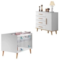 Berco-Americano-e-Comoda-Infantil-Ludmila-Branco-Betula-Caro