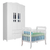 Berco-americano-lila-e-guarda-roupa-ariel-4-portas-branco-ac