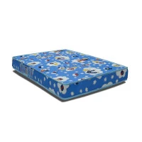 Berço Americano mini cama 100 branco brilho e Colchão Phisic