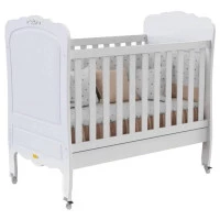 berço americano provence branco acetinado matic