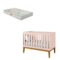 berço-americano-rosa-new-classic-colchão-gazin-reller