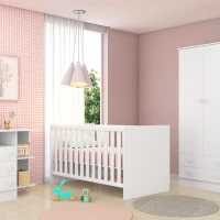 Berco Mini Cama Doce Sonho 100 Branco - Qmovi