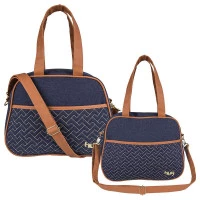 Bolsa e Frasqueira Maternidade Little Love Jeans – HUG 1