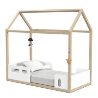 Cama Montessoriana Liv Branco Soft Natural - Matic