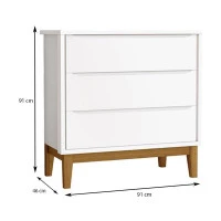 Comoda-gaveteiro-branco-new-classic-colchão-medidas-gazin-re