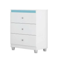 Comoda-Gaveteiro-Gutti-Branco-azul-Móveis-Estrela