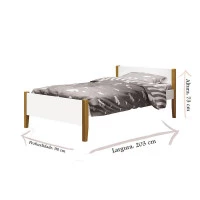 croqui-cama-solteiro-simba-branco-acetinado-com-pes-madeira-
