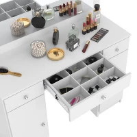 Demobile-Penteadeira-Camarim-Carisma-Branco-Infinito-Detalhe