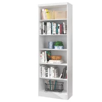 Estante para Livros Linus 1404 Branco - Qmovi