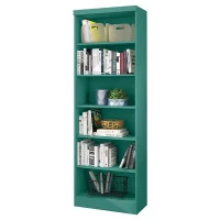 Estante-para-Livros-Linus-1404-Turquesa-Qmovi