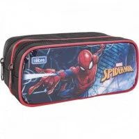 Estojo Escolar Duplo Grande Spider Man 149048 - Tilibra
