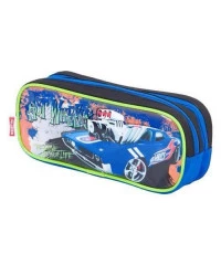 Estojo Escolar Duplo Hot Wheels 064152-00 – Sestini